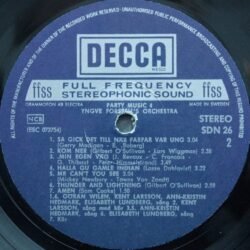 Yngve Forsséll's Orchestra, – Party Music 4
