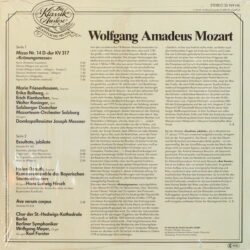 Mozart, – Krönungsmesse, Exsultate, Jubilate, Ave Verum