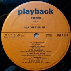 Mia Westers – LP 3 En Kväll På Moriskan
