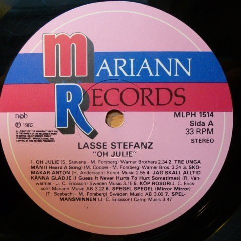 Lasse Stefanz – Oh Julie!