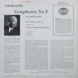 Tchaikovsky, Sir Adrian Boult, The London Philharmonic Orchestra, Tchaikovsky 5th Symphony