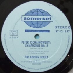 Tchaikovsky, Sir Adrian Boult, The London Philharmonic Orchestra, Tchaikovsky 5th Symphony