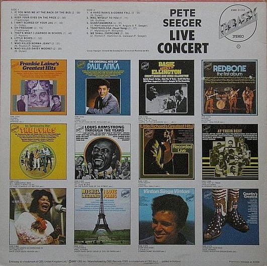 Pete Seeger – Live Concert