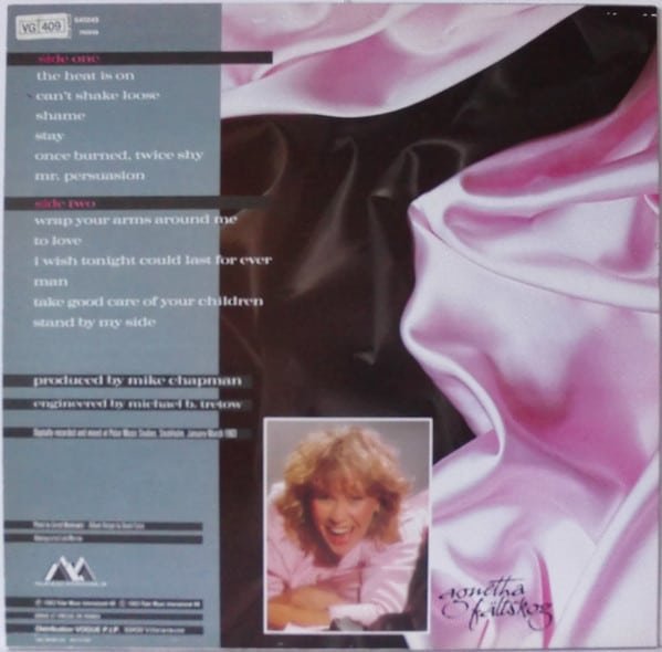 Agnetha Fältskog – Wrap Your Arms Around Me