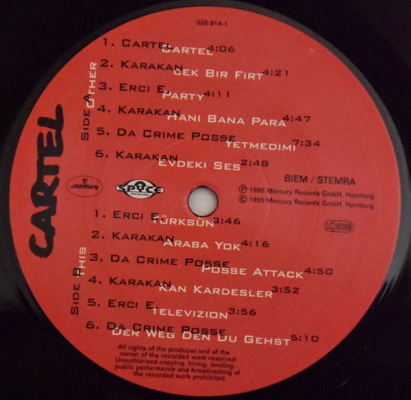 Cartel – Cartel Lp Plak