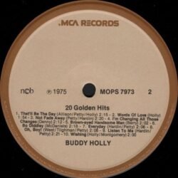 Buddy Holly – 20 Golden Hits By Buddy Holly