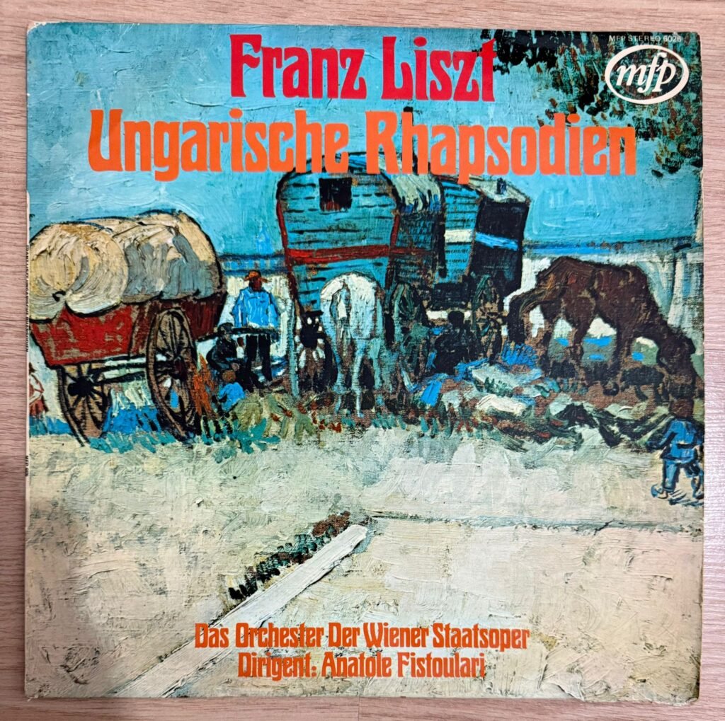 Franz Liszt Ungarische Rhapsodien Das Orchester Der Wiener staatsoper Lp Plak