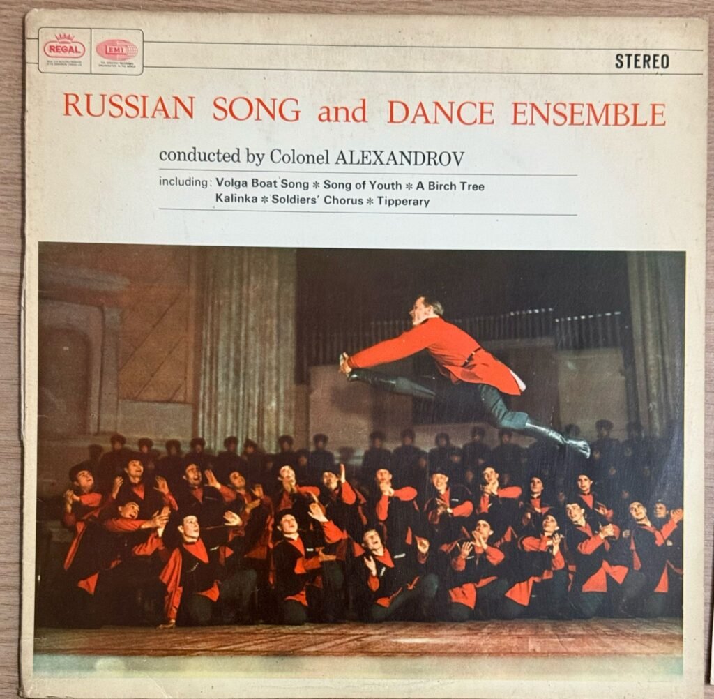 Russian Song And Dance Ensemble, Colonel Alexandro LP ‎Plak