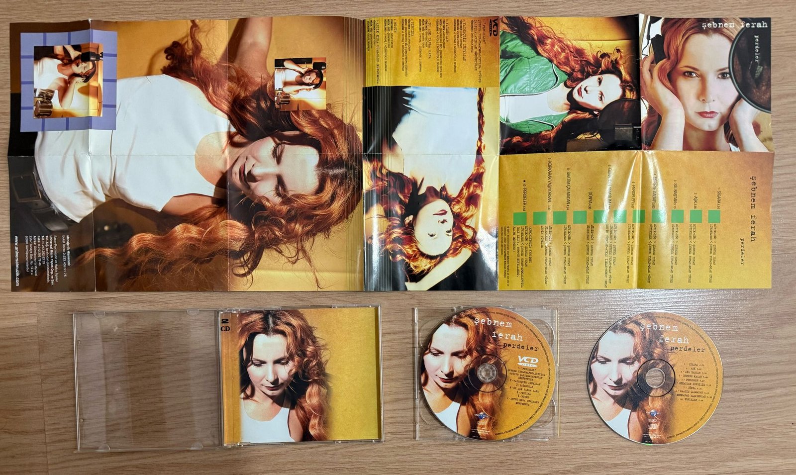 Şebnem Ferah Perdeler Universal Vcd CD