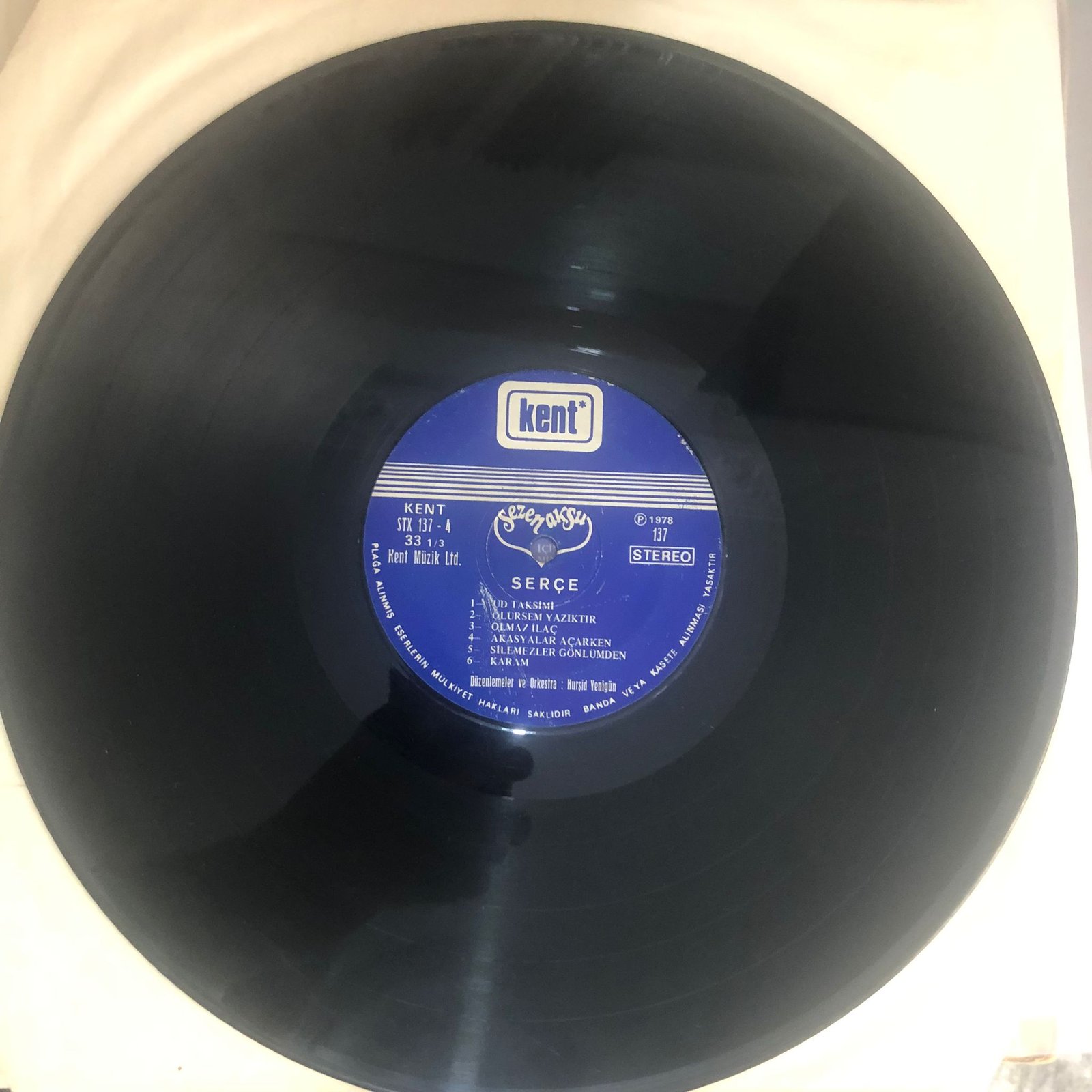 Sezen Aksu – Serçe Dönem Baskı Lp Plak