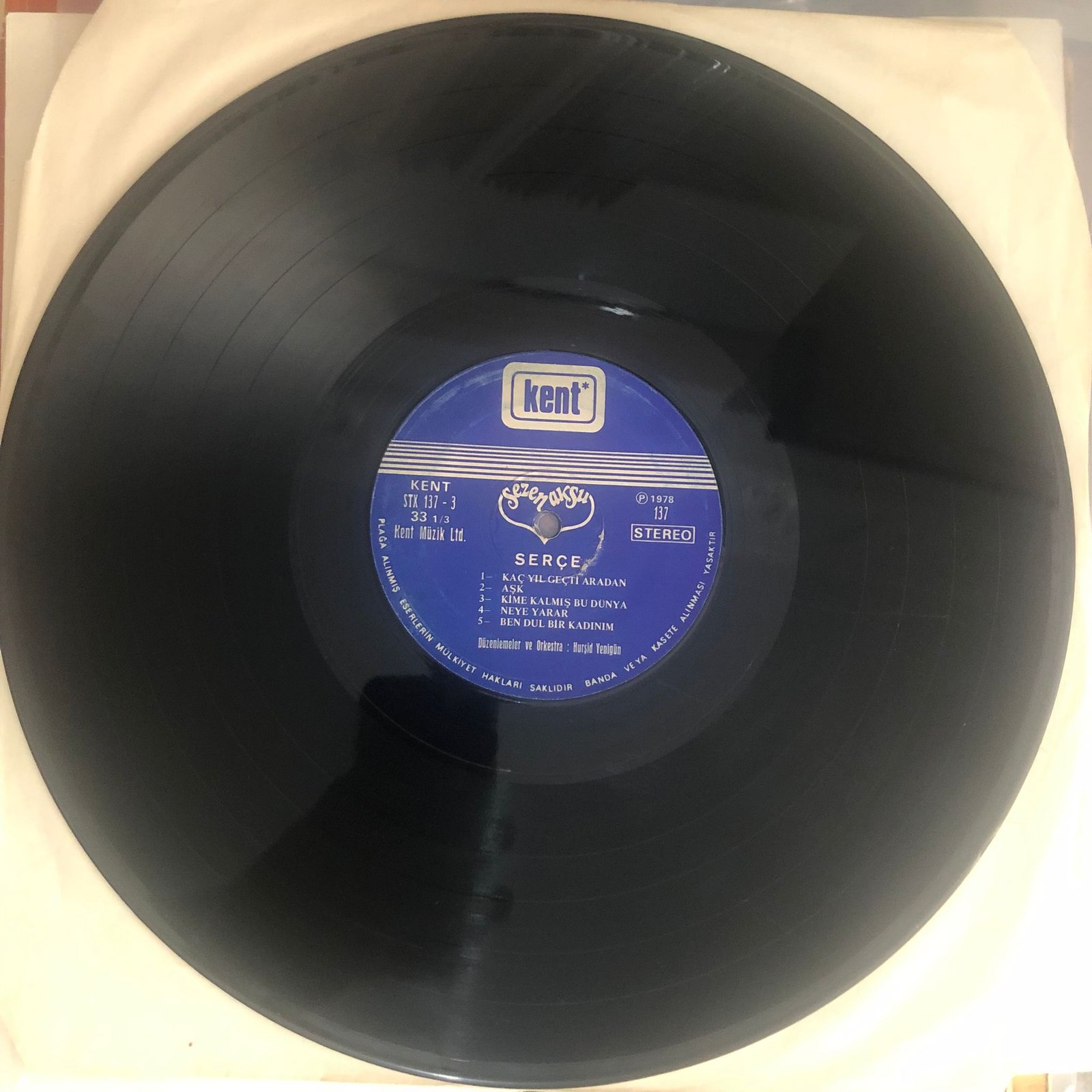 Sezen Aksu – Serçe Dönem Baskı Lp Plak