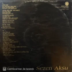 Sezen Aksu Firuze LP Plak