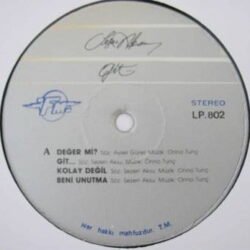 Sezen Aksu ‎– Git Dönem Baskı Lp Plak