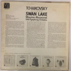 Tchaikovsky Kuğu Gölü Lp PLak