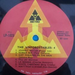 The Unforgetables / Unutulmayanlar Dizisi: 4 Lp Plak