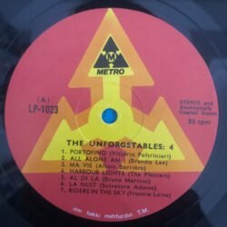 The Unforgetables / Unutulmayanlar Dizisi: 4 Lp Plak