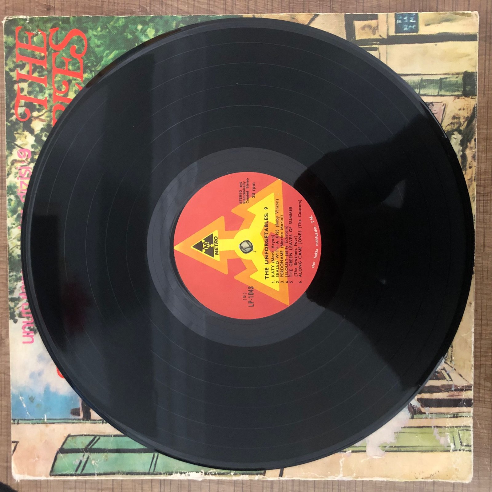 The Unforgetables Unutulmayanlar Dizisi: 9 Lp PLak