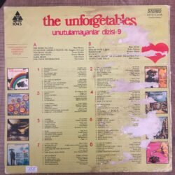 The Unforgetables Unutulmayanlar Dizisi: 9 Lp PLak