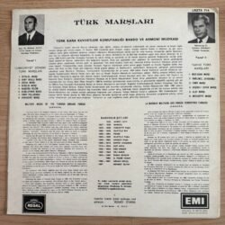 Türk Kara Kuvvetleri Komutanlığı Bando ve Armoni Muzıkası Türk Marşları Plak
