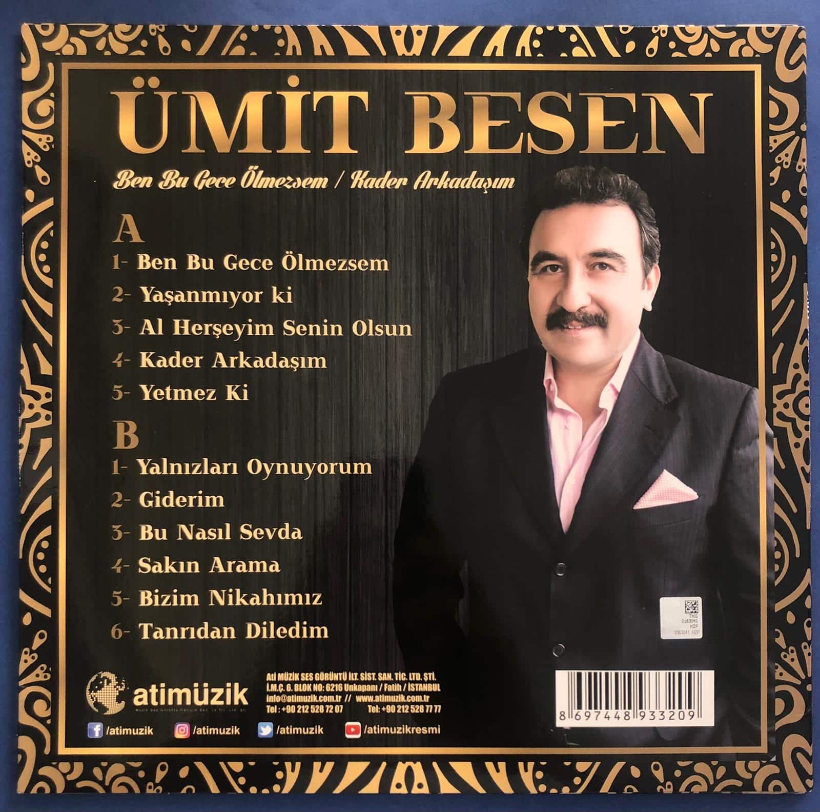 Ümit Besen - Ben Bu Gece Ölmezsem / Kader Arkadaşım