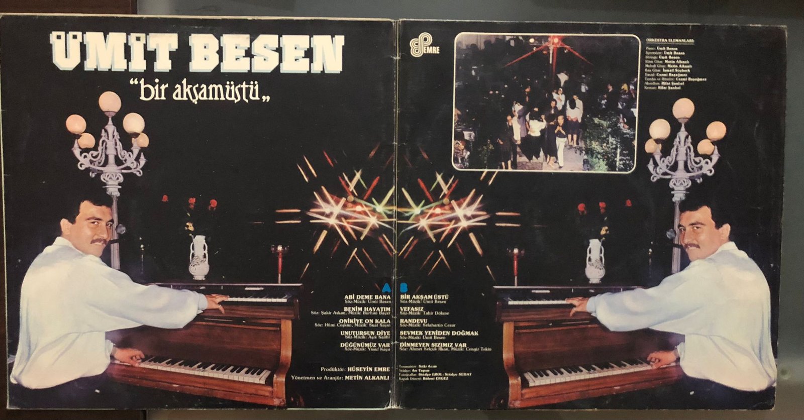 Ümit Besen – Bir Akşam Üstü Dönem Baskı Plak Lp #ümitbesen