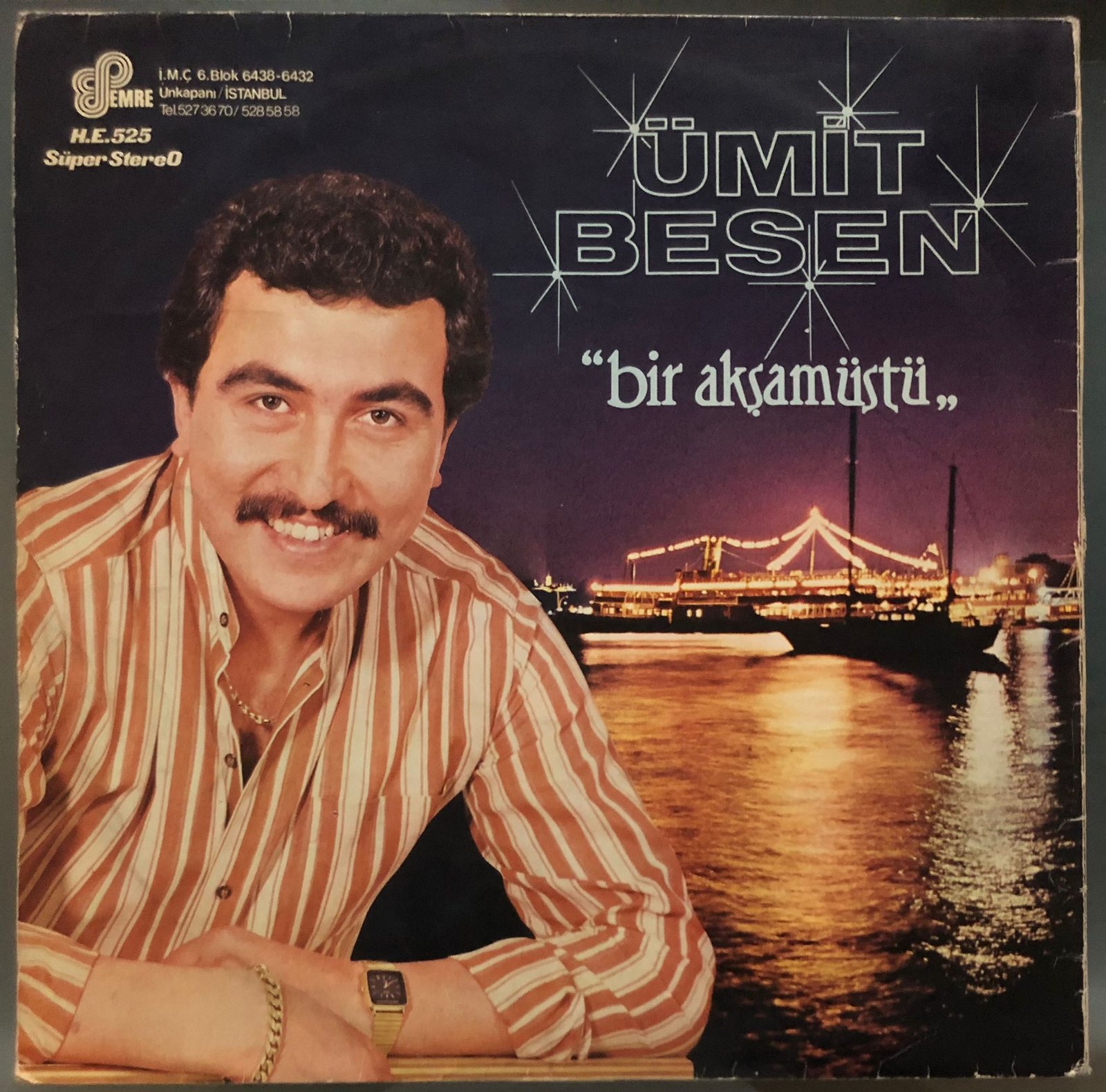 Ümit Besen – Bir Akşam Üstü Dönem Baskı Plak Lp #ümitbesen