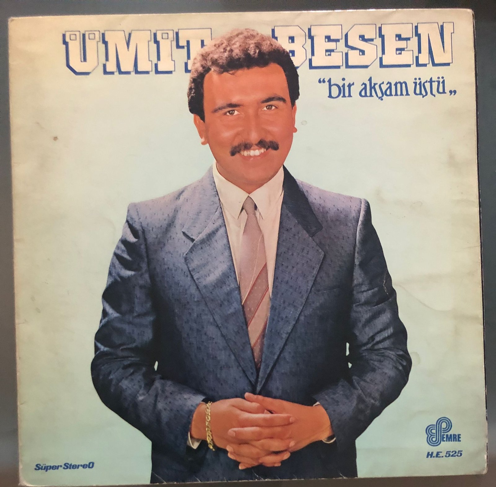 Ümit Besen – Bir Akşam Üstü Dönem Baskı Plak Lp #ümitbesen