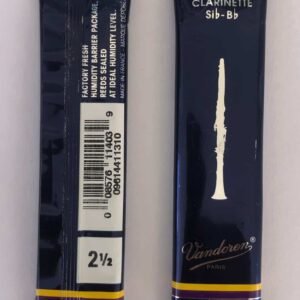 Vandoren CR101 Classic Sib - Bb Klarnet Kamışı (2,5 Numara) 2 Adet