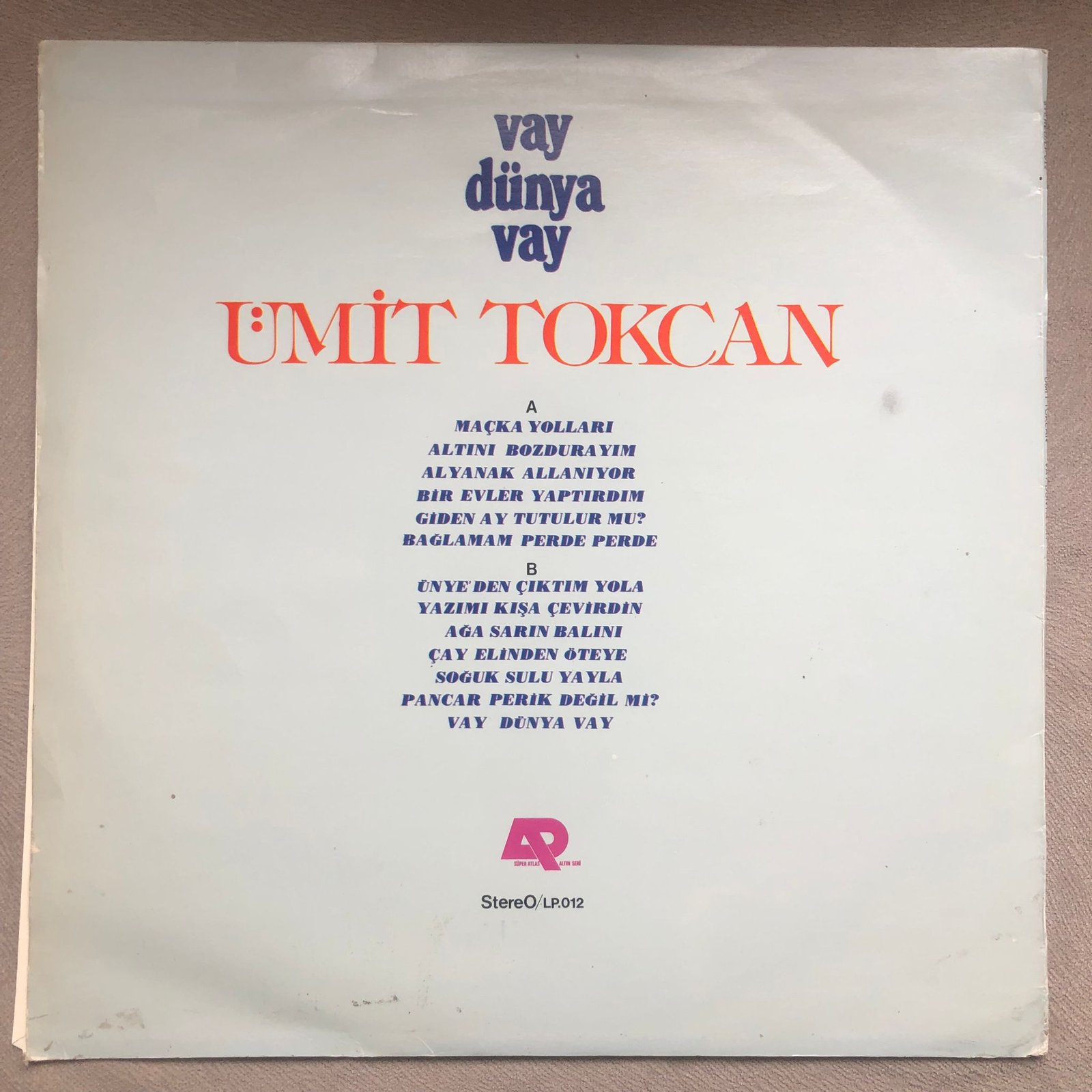 Ümit Tokcan - Vay Dünya Vay Plak