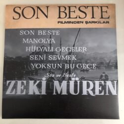 Zeki Müren Son Beste Filminden Şarkılar Plak