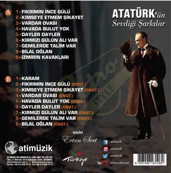Atatürk'ün Sevdiği Şarkılar Plak