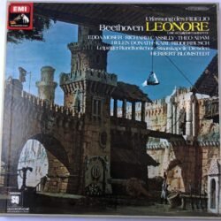 Beethoven - Edda Moser, Richard Cassilly, Theo Adam, Leonore 3 Lp Plak, LP, Album, Stereo