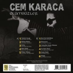 Cem Karaca Ölümsüzler Plak