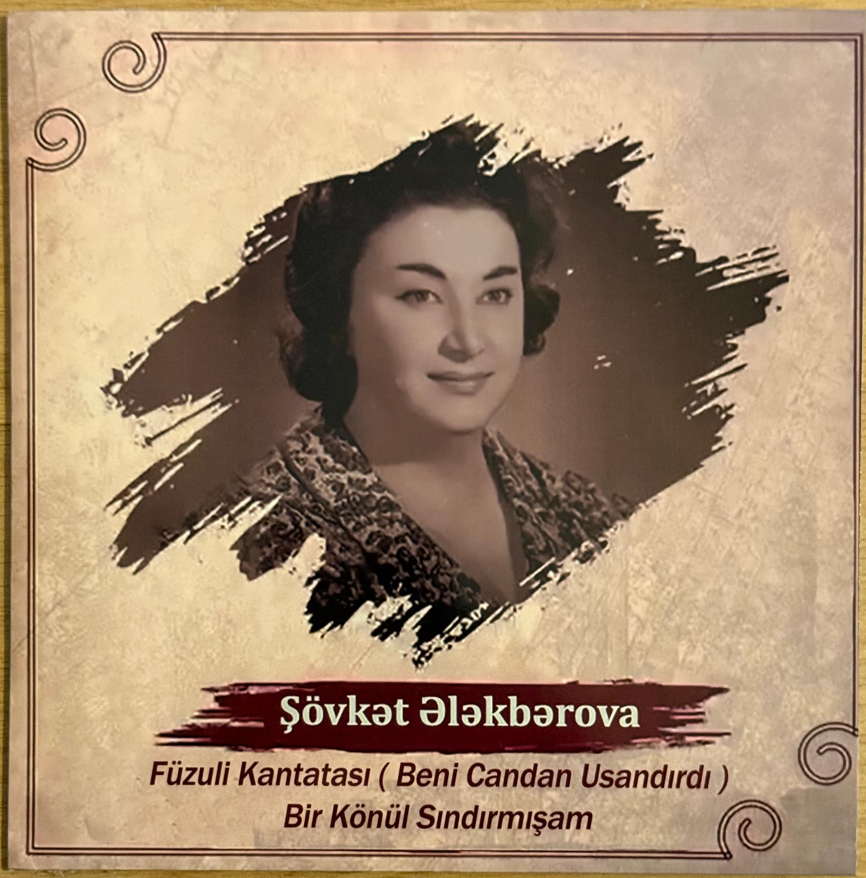 Şevket Elekberova Fuzuli Kantatası Plak