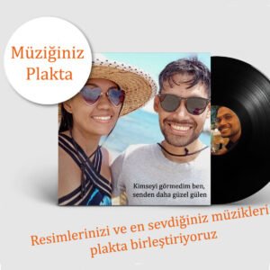 Kişiye Özel 45 lik 4 şarkılı Plak Doldurma